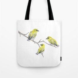 Finch Bird Tote Bag