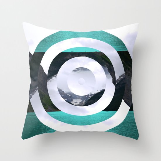 Lake Louise Throw Pillow