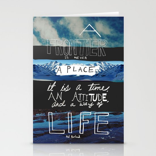 Frontier Stationery Cards