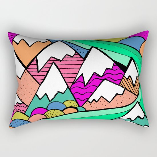 Catscape Rectangular Pillow