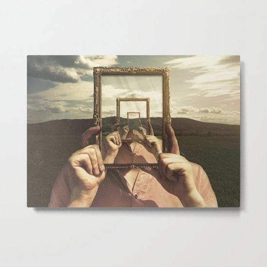 Empty Frame Metal Print