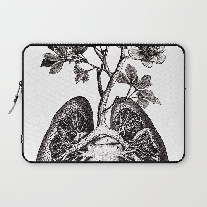 Flourishing Lungs Laptop Sleeve
