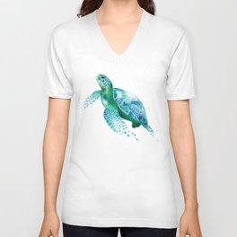 Deep Sea Diver V Neck T Shirt