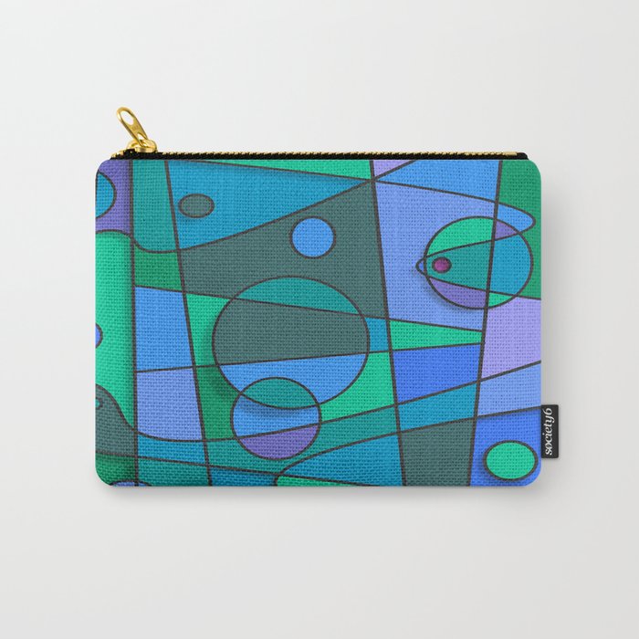 Abstract #75 Carry-All Pouch