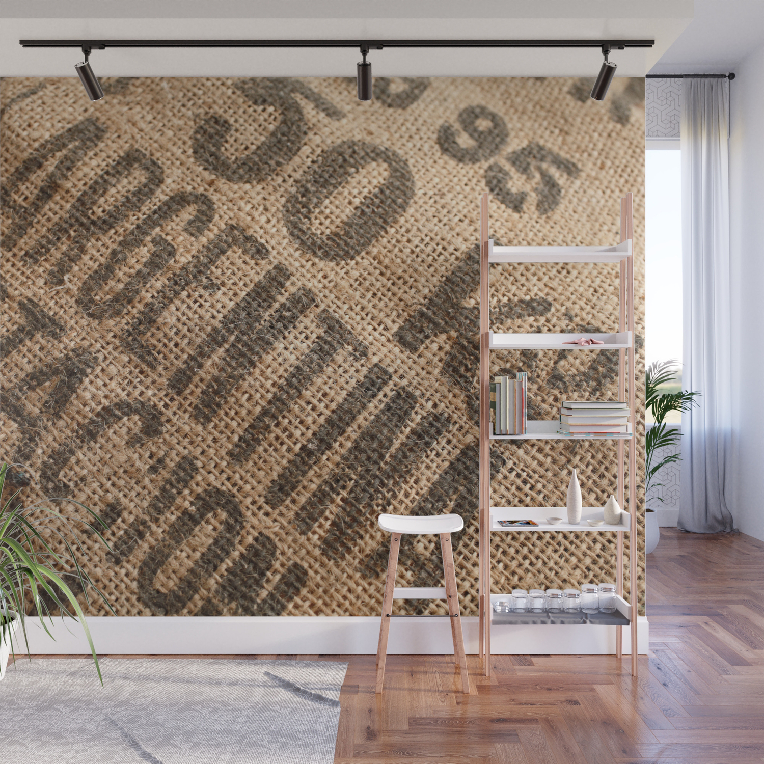 Burlap Sack Wall Mural By Gavila Society6