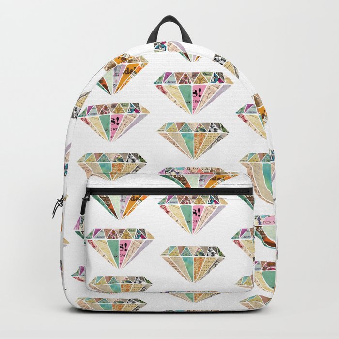 Colorful Diamonds Backpack by Lindsey Kay Co Society6
