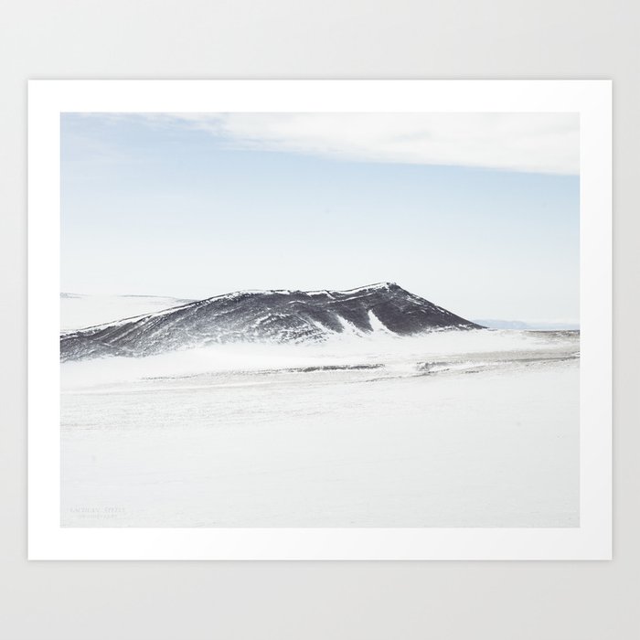 Frozen Expanse Art Print by lachlan steele Society6