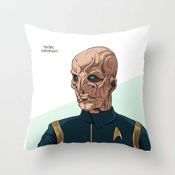 You're Important Throw Pillow