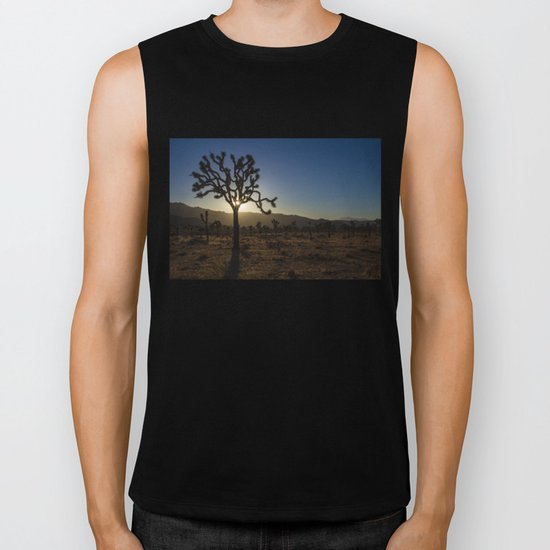 joshue tree Biker Tank