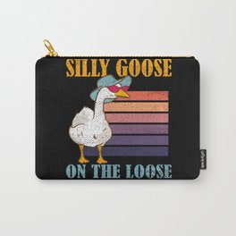 Silly Goose On The Loose Hilarious Saying Carry-All Pouch