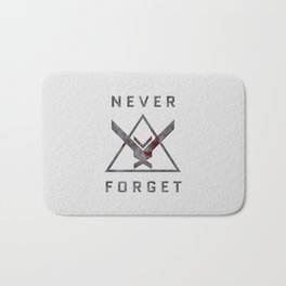 Never Forget - Halo: Reach Noble Team Themed Design Bath Mat | Halo5Guardians, Halologo, Xboxgaming, Xboxgamer, Game, Haloinfinite, Xbox, Nobleteam, Masterchief, Mcc 