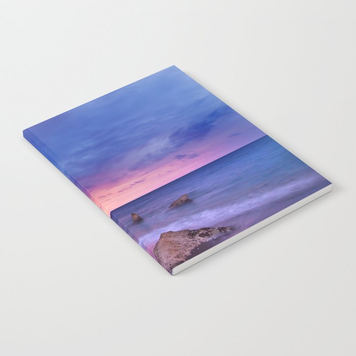 Purple Ocean Notebook
