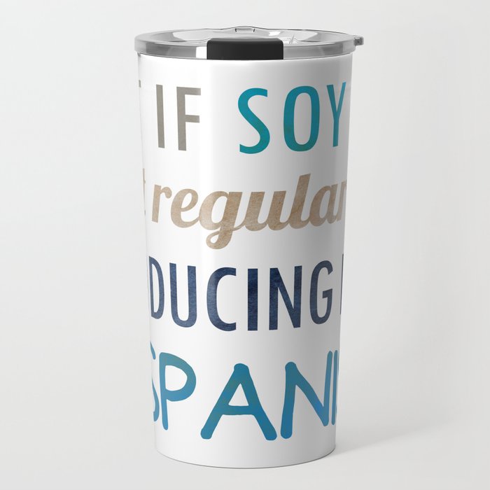 What if soy milk... Travel Mug
