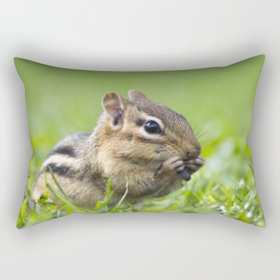 Cute Chipmunk Rectangular Pillow