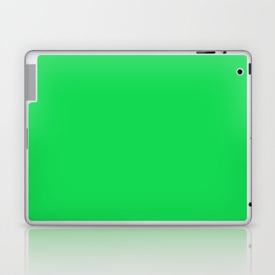 NOW BRIGHT FOREST GREEN COLOR Laptop & iPad Skin