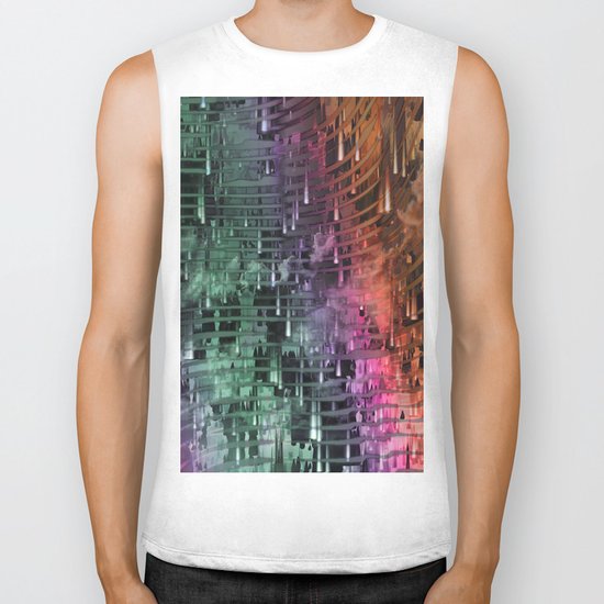 Spatial Factor 101 / Texture 30-10-16 Biker Tank