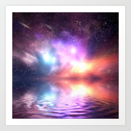 Abstract Universe Art Print