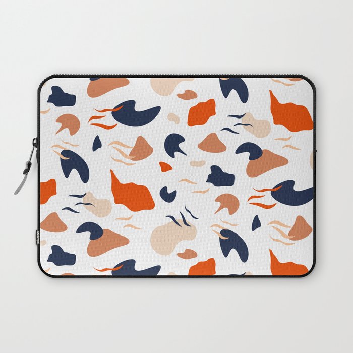 Colorful Cutouts Abstract Laptop Sleeve
