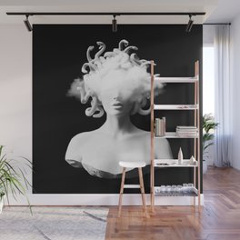Medusa and the cloud Wall Mural