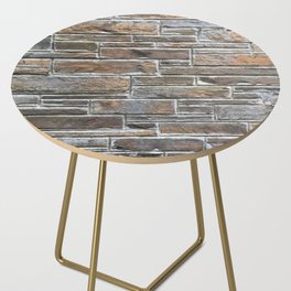 Stone brickwork Side Table
