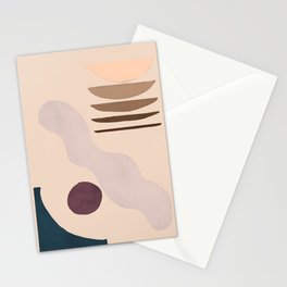 Phases - Abstract Stationery Card