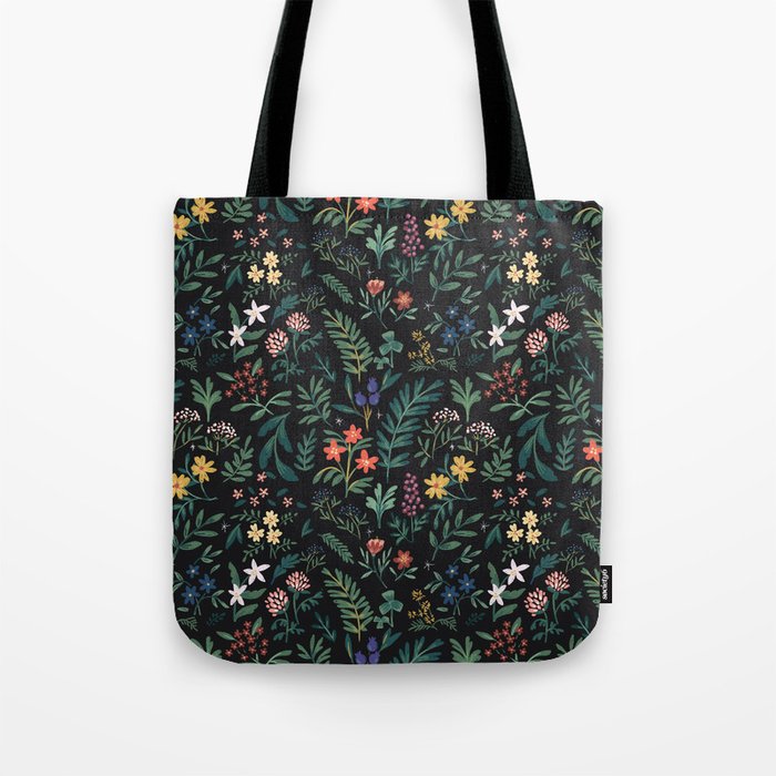 Woodland Floral Tote Bag