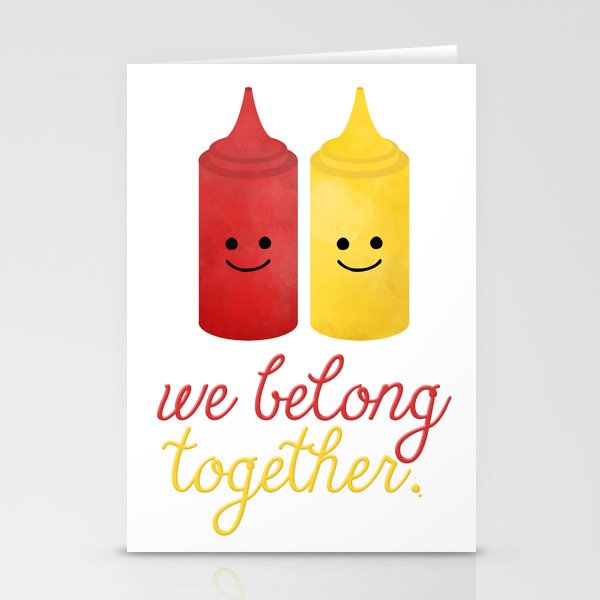 We Belong Together Stationery Cards