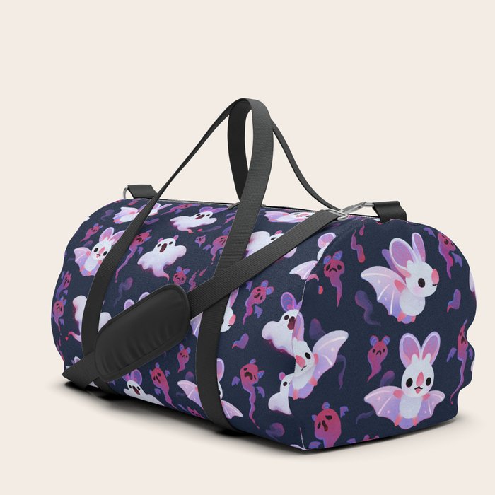 Ghost bat Duffle Bag by pikaole | Society6