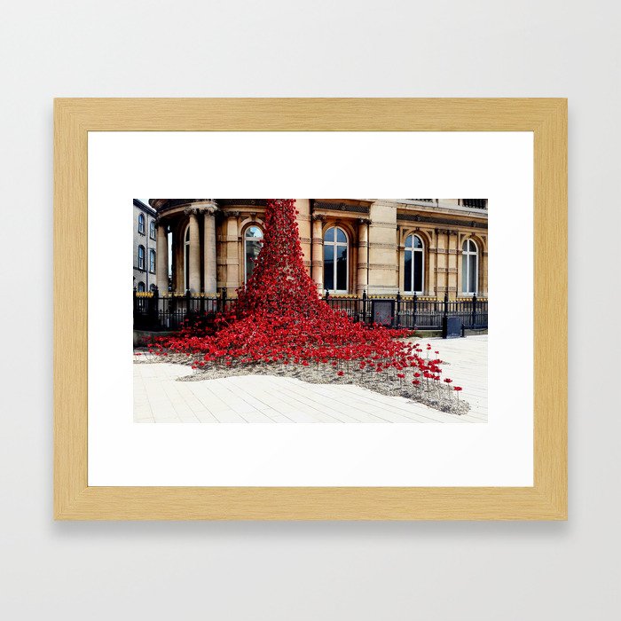 Poppies - City of Culture 2017, Hull Framed Art Print