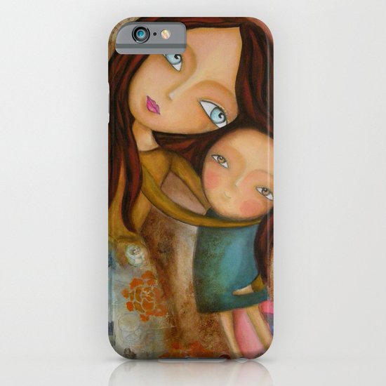 Embrace of a Mother iPhone & iPod Case