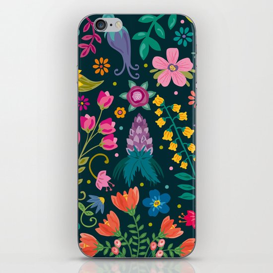 Floral Heart iPhone & iPod Skin