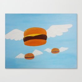 Bob's Flying Burgers Canvas Print