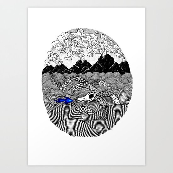 Leviathan Art Print
