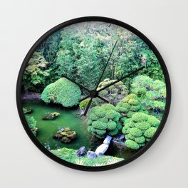 Japanese Tea Garden Wall Clock