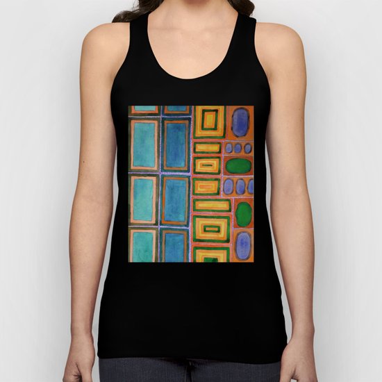 Gemstones beside the Window Unisex Tank Top