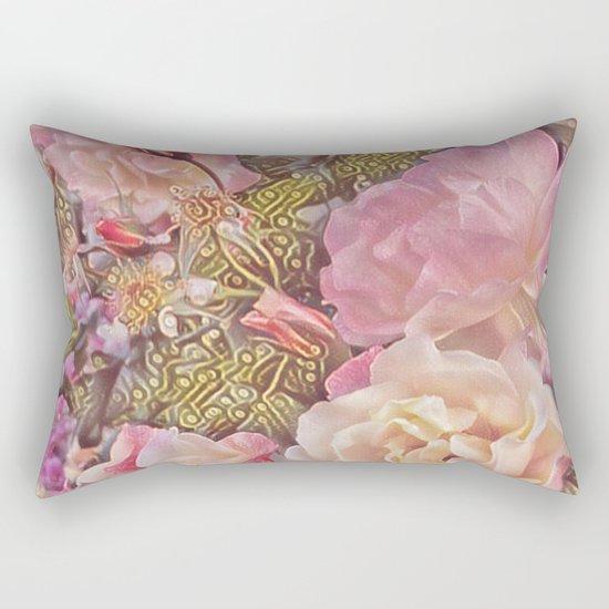 Rose Gold Rectangular Pillow