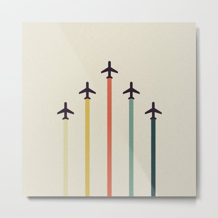 Airplanes Metal Print