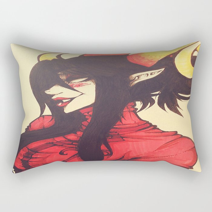 Witch of Time Rectangular Pillow