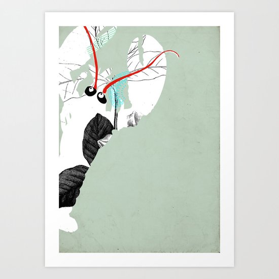 Lobster Art Print