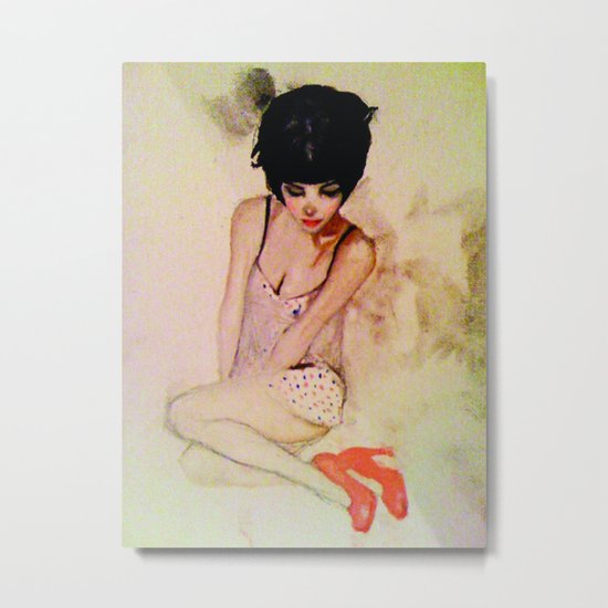 betty Metal Print
