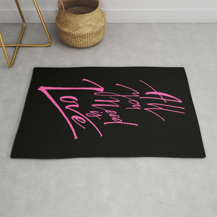 All You Need Is Love Rug