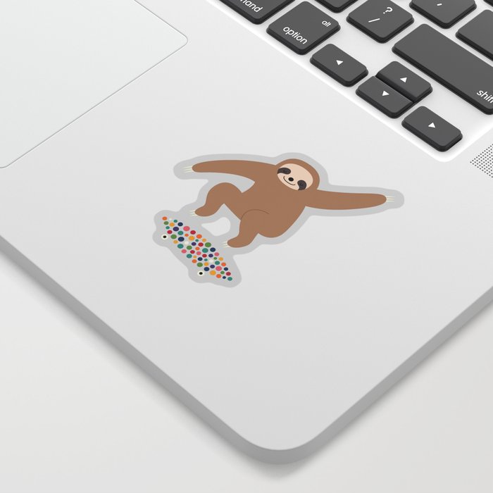 Sloth Gravity Sticker