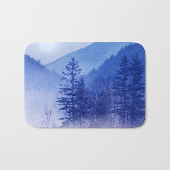mystic sunrise II Bath Mat