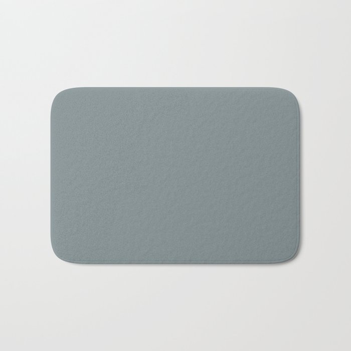 Gray Overcast Bath Mat