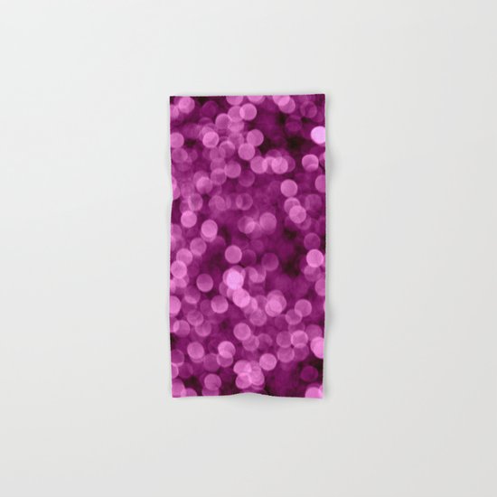 Purple Scrub - JUSTART © Hand & Bath Towel
