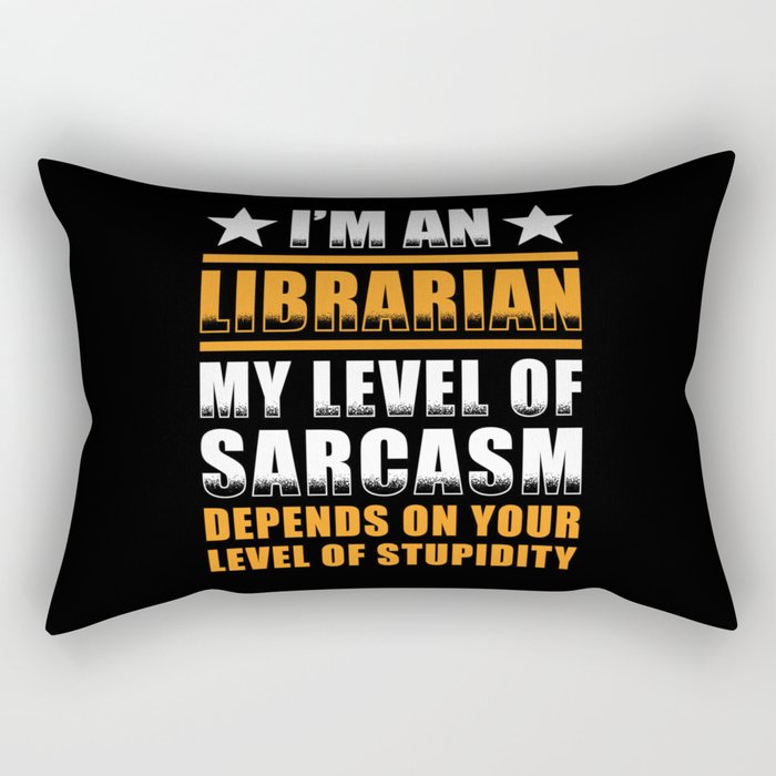 Librarian Gift Rectangular Pillow