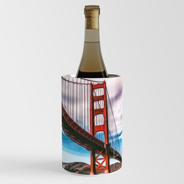 THE GOLDEN GATE BRIDGE - SAN FRANCISCO CALIFORNIA US Wine Chiller