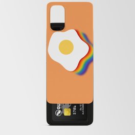 Rainbow fried egg 3 Android Card Case