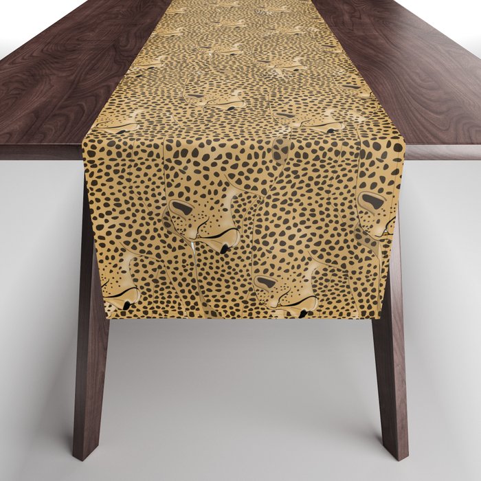 Cheetah Table Runner