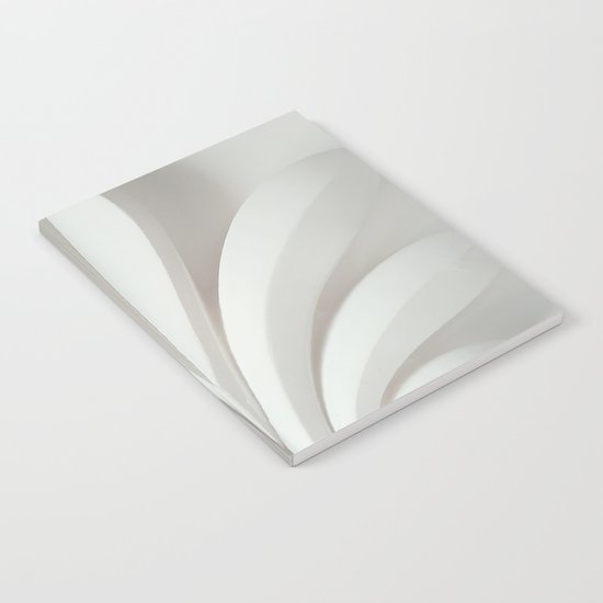 White sculpture Notebook